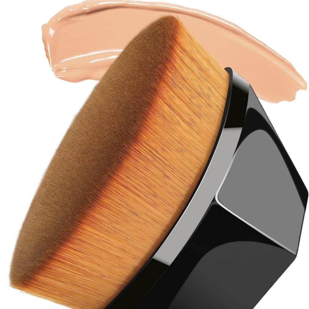 Flat Top Foundation Brush, TEOYALL Flawless Kabuki Brush Face Makeup Brush